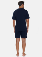 Piżama (T-shirt + szorty) męska Doctor Nap PMB.5355 XXL Granatowa (5902701195182) - obraz 2