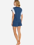 Піжама (футболка + шорти) жіноча бавовняна Doctor Nap PM.5362 M Темно-синя (5902701193065) - зображення 2