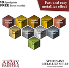 Zestaw farb The Army Painter Speedpaint 2.0 Metallics 10 szt (5713799806207) - obraz 4