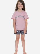 Piżama dla dziewczynki Doctor Nap PDU.5349 110-116 cm Wielobarwna (5902701191948) - obraz 4