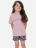 Piżama dla dziewczynki Doctor Nap PDU.5349 122-128 cm Wielobarwna (5902701191955) - obraz 3