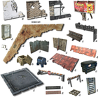 Збірна модель Battle Systems Tabletop Games & Terrain Urban Apocalypse City Block Core (5060660090181) - зображення 5