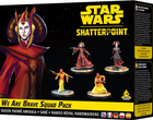 Набір фігурок для складання та розфарбовування Atomic Mass Games Star Wars Shatterpoint We Are Brave Padme Amidala 4 шт (0841333122584) - зображення 1