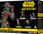 Zestaw figurek do złożenia i pomalowania Atomic Mass Games Star Wars Shatterpoint Fistful of Credits Cad Bane 4 szt (0841333122577)