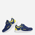 Дитячі кросівки для хлопчика Bartek 18042802 33 Синій/Жовтий (5904699046644) - зображення 4