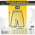 Шорты M-Tac Aggressor Short Black Размер 2XL - изображение 6