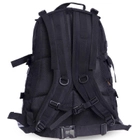 Рюкзак тактический штурмовой трехдневный SILVER KNIGHT 3D размер 47х34х17см 27л Черный - изображение 4