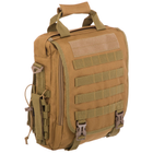 Рюкзак тактичний патрульний однолямковий SILVER KNIGHT TY-9700 розмір 33x27x10см 9л Хакі - зображення 1