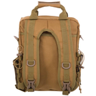 Рюкзак тактический патрульный однолямочный SILVER KNIGHT TY-9700 размер 33x27x10см 9л Хаки - изображение 5