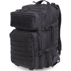 Рюкзак тактичний штурмовий SILVER KNIGHT 1512 розмір 50х36х12см 22л Чорний - зображення 3