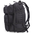 Рюкзак тактичний штурмовий SILVER KNIGHT 1512 розмір 50х36х12см 22л Чорний - зображення 4
