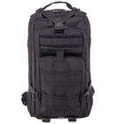 Рюкзак тактичний штурмовий SP-Sport ZK-5502 розмір 40x22x17см 15л Чорний - зображення 2