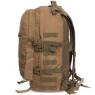 Рюкзак тактический штурмовой трехдневный SILVER KNIGHT 3D размер 47х34х17см 27л Хаки - изображение 4