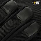 Стрілецькі, тактичні рукавички M-Tac Police Black (Чорні) Розмір M - зображення 3