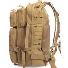 Рюкзак тактичний штурмовий SILVER KNIGHT 1512 розмір 50х36х12см 22л Хакі - зображення 4