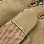 Стрілецькі, тактичні рукавички M-Tac Police Khaki (Хакі) Розмір S - зображення 10