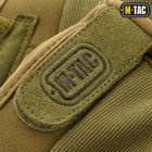 Стрелковые тактические перчатки с интегрированной защитой костяшек и липучкой на запястье M-Tac Assault Tactical Mk.5 Olive (Оливковые) Размер L - изображение 5