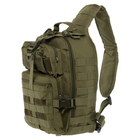 Рюкзак тактический (Сумка-слинг) с одной лямкой Military Rangers ZK-9115 размер 35х25х15см 13л Оливковый - изображение 3