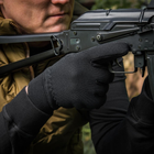 Стрілецькі, тактичні рукавички з манжетами гумками Assault Tactical Mk.8 Black (Чорні) Розмір XL - зображення 2