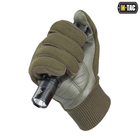 Стрелковые, тактические перчатки с манжетами-резинками Assault Tactical Mk.8 Olive (Олива) Размер M - изображение 7