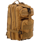 Рюкзак тактический штурмовой SP-Sport ZK-8 размер 40х23х23см 21л Хаки - изображение 1