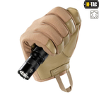 Стрелковые, тактические перчатки M-Tac Police Khaki (Хаки) Размер L - изображение 7
