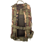 Рюкзак тактический штурмовой SP-Sport ZK-5502 размер 40x22x17см 15л Камуфляж Woodland - изображение 4