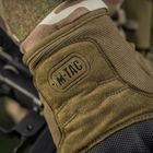 Тактические перчатки со встроенной защитой M-Tac Assault Tactical Mk.6 Olive (Олива) Размер XL - изображение 12