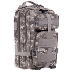 Рюкзак тактичний штурмовий SILVER KNIGHT TY-7401 розмір 40х23х23см 21л Камуфляж Сірий - зображення 1