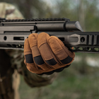 Тактические перчатки со встроенной защитой M-Tac Assault Tactical Mk.6 Coyote (Койот) Размер S - изображение 9
