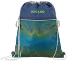 Worek-plecak na buty Coocazoo RocketPocket II Fix Soniclights Green 43x34 cm (4047443425911)