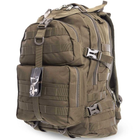 Рюкзак тактический штурмовой трехдневный SILVER KNIGHT TY-046 размер 44х32х21см 30л Оливковый - изображение 3