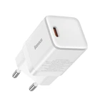 Мережевий зарядний пристрій BASEUS GaN3 Fast Charger 30W 1Type-C PD3.0 3A White
