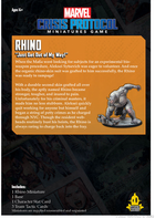 Фігурка для збирання та розфарбовування Atomic Mass Games Marvel Crisis Protocol Rhino (0841333120214) - зображення 2
