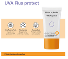 Сонцезахисний крем Bella Aurora Plus Protect Sunscreen Ani-Spots SPF 50+ 50 мл (8413400013853) - зображення 3