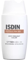 Fluid przeciwsłoneczny do twarzy Isdin Fotoultra 100 Spot Prevent Colour SPF 50+ 50 ml (8429420246843) - obraz 1