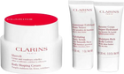 Zestaw Clarins Masvelt Body Shaping Cream 200 ml + Złuszczający peeling do ciała 30 ml + Balsam do ciała 30 ml (3666057058271) - obraz 2