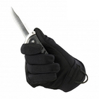 Стрілецькі тактичні рукавички з інтегрованим захистом кістяшок та липучкою на зап'ястя M-Tac Assault Tactical Mk.5 Black (Чорні) Розмір M - зображення 4