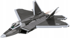 Klocki Cobi Armed Forces Raptor Lockheed F-22 695 elementów (5902251058555) - obraz 4