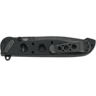 Нож складной карманный с фиксацией Flipper CRKT M16-03DB Black Deadbolt 210 мм - изображение 2