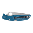 Нож складной Spyderco Endura K390 blue тип замка Back Lock C10FPK390 - изображение 4