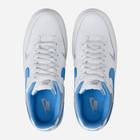 Sneakersy damskie skórzane do kostki Nike Gamma Force DX9176-108 41 (9.5US) 26.5 cm Biały/Błękitny (196975582396) - obraz 4