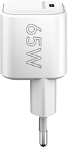 Ładowarka sieciowa Goobay USB-C PD GaN Fast Charger Nano 65W White - obraz 4