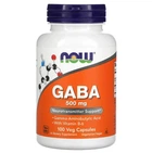 Амінокислота Now Foods GABA Гамма-аміномасляна Кислота 500мг