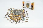 Деревянные пазлы PuzzleOK Лесная Лиса 26,9*41,1 см, в картонной упаковке, 130 деталей