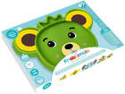 Antypoślizgowy talerz dla dzieci Kids Euroswan Frootimals Bubba Tropi Bear (8435507867405) - obraz 1