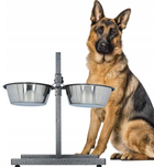 Регульована підставка з мисками для собак BARRY KING 2.8 L (5904479183422) - зображення 5