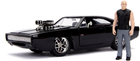 Metalowy samochód Jada Fast and Furious Dodge Charger Street + figurka Dominic Toretto 1:24 (4006333064203) - obraz 2