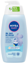 Żel do mycia ciała i włosów Nivea Baby 2in1 500 ml (5900017090283) - obraz 1