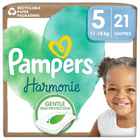 Pieluchomajtki Pampers Harmonie Rozmiar 5 JUNIOR (11-16 kg) 21 szt (8700216251679) - obraz 1